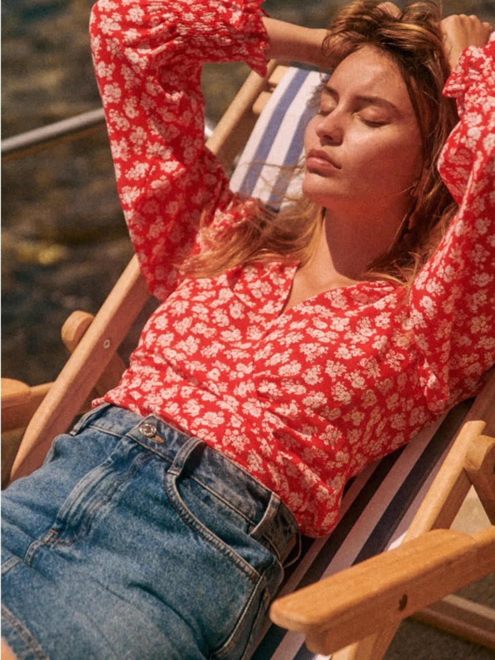 34 Sézane Dafné blouse